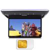 Pantalla de Techo para Coche Android 13 de 15.6 pulgadas, Sistema de Entretenimiento Trasero Android TV para Coche, Tarjeta SIM Móvil 4G