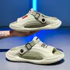 Novas Chinelas Plataforma Masculinas para Uso Externo, Praia, Sola Grossa, Aumenta Altura, Antiderrapante, Casa, Interior, Dirigir, Sandálias de Verão, Casuais, Versáteis