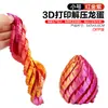 Envío Gratis Pelota de Engranajes Giratorios Colorida Impresa en 3D, Huevo de Dragón Giratorio, Espada Retráctil de Helado, Juguete para Aliviar el Estrés