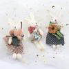 Novos Acessórios de Coelho de Renda Mori Tecido Acessórios para Bonecas Acessórios de Roupa Broche Sapatos Meias Chapéu Bolsa Lenço Acessórios