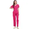 Trajes de Scrubs con Cintura Ceñida Estilo Coreano de Aliexpress, Uniformes Médicos, Uniformes de Doctor para Clínica Dental, Uniformes de Enfermera al por Mayor
