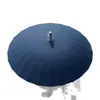 24 varillas impermeable manga paraguas de lluvia hombres tamaño grande doble persona paraguas de mango largo automático mujeres resistente anti-agrandado anti-viento paraguas sol y lluvia