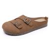 Zapatos de Mujer, Nuevos Mocasines Slip-On de Primavera y Otoño, Zapatos Casuales Versátiles Cómodos de Punta Redonda, Zapatos Individuales de Moda con Suela Suave