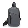 Bolso de Pecho Nuevo para Hombre Transfronterizo Bolso Cruzado de Hombro de Gran Capacidad para Ocio al Aire Libre Mochila Simple Estudiante Moda Japonesa