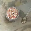 Estilo Ins Ultra-Fino Material de Lantejoula para Unhas Pó de Cebola Picada Acessórios de Nail Art Lantejoulas para Unhas Curtas com Pó Adstringente
