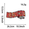 Los parches de lentejuelas con temática de equipo de la Liga de Fútbol Americano NFL son adecuados para la decoración DIY de ropa y bolsos.