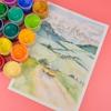 Pintura gouache Wencui de 100 ml, pintura publicitaria concentrada embotellada, ideal para estudiantes de arte de primaria, niños que pintan grafitis.