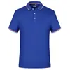 Camisa polo de solapa de algodón y seda camiseta ropa de trabajo logo impreso personalizado manga corta camisa de publicidad cultural camiseta ropa de trabajo