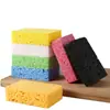 Algodón de Pulpa de Madera Natural Transfronterizo para Lavar Platos Esponja Absorbente de Pulpa de Madera Estropajo Limpieza Esponja para Lavar Platos Descontaminación Algodón para Lavar Platos