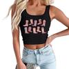 Camiseta feminina de manga curta da moda com corte slim e umbigo da INS europeia e americana AliExpress verão 2025