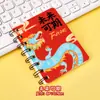 Mini Cuaderno Portátil Bloc de Notas de Dibujos Animados Regalo para Estudiante Bolsillo Venta al por Mayor Cuaderno A7 Lindo Cuaderno Espiral