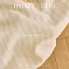 Cortinas de Linho Algodão e Linho Padrão Tecido Simples Novo Estilo Chinês Estilo Japonês Sala de Estar Leve Tecido Estilo Francês Atacado Fabricante da Vila Xu