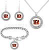 Comercio Exterior Popular Nfl Equipo de Fútbol Americano Oso Collar Pulsera Pendiente Conjunto Combinado