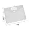 Venta directa del fabricante: Carpeta de Archivo de PP Transparente A4 Cinta Mágica Engrosada, Carpeta de Archivo de Hojas Sueltas de 11 Agujeros, Bolsa de Documentos Popular de Venta Transfronteriza