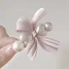 Pinza para el pelo con lazo de perla rosa de súper hada para niña, pinza lateral, dulce accesorio para el pelo, pinza versátil de nicho único