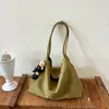 Bolso Tejido Maillard Super Retro para Mujer, Nuevo Bolso Tote Coreano Otoño/Invierno 2026, Bolso de Hombro Grande de Alta Gama