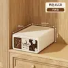 Caja de Almacenamiento Retro para Ropa Interior Estilo Cajón Armario de Dormitorio Sujetador Ropa Interior Calcetines Caja de Almacenamiento de Ropa Interior Tres en Uno