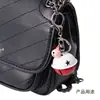 Chaveiro de sino bicolor, fecho lagosta, disponível em vários tamanhos, um acessório versátil para bolsas, sino grande, atacado, perfeito como um pequeno presente para feriados