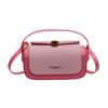 Bolso de Moda de Nicho de Mano para Mujer 2025 Primavera Nuevo Simple Transfronterizo Casual Combinación de Colores Bolso Cuadrado Pequeño Bolso Bandolera