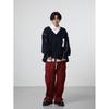 Calça Masculina Retrô Americana High Street Calça Reta Perna Larga Casual Nova Primavera e Verão 2023