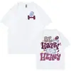 Camiseta Gráfica Divertida Happy Lift para Gimnasio Levantamiento de Pesas Hombres Mujeres Moda Casual Algodón Camiseta Popular