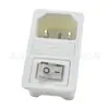 Enchufe de CA Certificado CCC Categoría 2 AC-01 Tipo Tarjeta con Interruptor de Cinta de Seguridad Enchufe de Dos Pines 10A