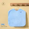 Babador impermeável infantil estilo colete de bebê toalha de saliva lenço de lavar bebê toalha pequena absorvente suprimentos não solta fiapos