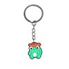 Llavero Príncipe Rana Lindo Dibujo Animado Llavero Colgante para Bolso Celebrante de Internet PVC Pegamento Suave Pequeña Decoración de Joyería