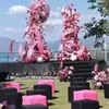 Balsa de Bambú Hecha a Mano, Tejido de Bambú, Tiras de Bambú Suaves, Listones de Bambú, Tiras de Bambú para Bodas, Techo Decorativo, Decoración Creativa, Arte Floral, Productos de Arte de Bambú, Paisajismo