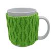 Directo de Fábrica Transfronterizo juego de tazas de lana tetera personalizada taza suéter tejido jacquard de doble cara diseño de prueba
