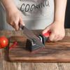Herramienta Multifuncional para Afilar Cuchillos, Piedra de Afilar Doméstica, Afilador Rápido de Cuchillos, Tijeras de Ángulo Fijo, Cuchillo de Cocina, Afilado Totalmente Automático