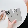 Para funda de teléfono móvil iphone15Promax lisa 14 dos colores suave 13 silicona 12 protección 11 juegos xsmax
