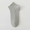 Calcetines Finos de Verano para Hombre, Calcetines Antiolor de Algodón Puro, Calcetines Cortos, Calcetines Tipo Náutico 100% Algodón, Calcetines Deportivos de Tubo Corto para Hombre, Al Por Mayor