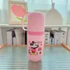 Taza de Viaje para Cepillo de Dientes, Taza para Enjuague Bucal, Caja de Almacenamiento de Cepillos de Dientes a Prueba de Polvo Conveniente para el Hogar, Juego de Vasos de Dibujos Animados