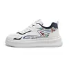 Zapatos para hombre KYD-911 2026 nuevo otoño suela gruesa para aumentar altura Forrest Gump zapatos de papá zapatillas deportivas casuales para hombre blancas