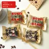 Saco de Embalagem para Biscoito Floco de Neve Estilo Chinês Saco para Assar de Grau Alimentício Saco Selado à Máquina para Lanches Saco Cego Saco Vazio
