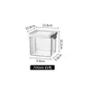 Caja de Granos de Gama Alta Grado Alimenticio Refrigerador Frijol Especias Fruta Seca Productos Secos Tanque Sellado Caja de Almacenamiento de Cocina Celebridad de Internet