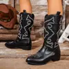 Otoño 2026 Nueva Llegada Comercio Exterior Tallas Grandes para Mujer Casual Cómodo Estilo Europeo Americano Moda Ropa Exterior Botas Talla Única