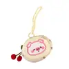 Novo Estojo de Fone de Ouvido Kawaii Fofo com Pingente para Animal de Estimação Decoração de Mochila de Menina Pingente Pequeno Porta-Moedas Bolsa para Cabo de Dados de Batom