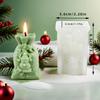 Saco da Sorte de Natal Pinheiro/Veado de Natal Moldes de Silicone para Velas Perfumadas Di Moldes para Bolo de Assar Gelatina