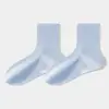 Meias masculinas de inverno e outono com íons de prata antibacterianos, de corte reto, absorventes de suor e respiráveis, de cano médio, meias masculinas antibacterianas de Zhuji