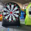 Proveedores de accesorios deportivos inflables divertidos para padres e hijos dardos inflables calentamiento PVC superficie rugosa fútbol diana de dardos modelo inflable
