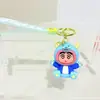 Chaveiro Série Fofa Crayon Shin-Chan Dinossauro Crocodilo Branco Pingente Máquina de Venda Presente Lembrança Presente