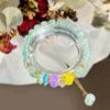 Pulsera Año Nuevo del Dragón 2024 para Mujer Pulsera Imitación Cinabrio Bollo de Dragón Nuevo Estilo Chino Joyería Estilo Chino Año del Dragón