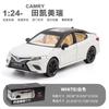 Chezhi 1:24 Akita Camry Som e Luz Carro de Puxar Brinquedos Infantis Modelo de Carro de Liga Artificial Coleção Ornamentos