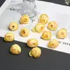 Cabezas de flores de capullo de té artificiales para manualidades DIY, accesorios para el cabello, ramilletes, decoraciones para sombreros, paredes de flores de boda, flores artificiales al por mayor