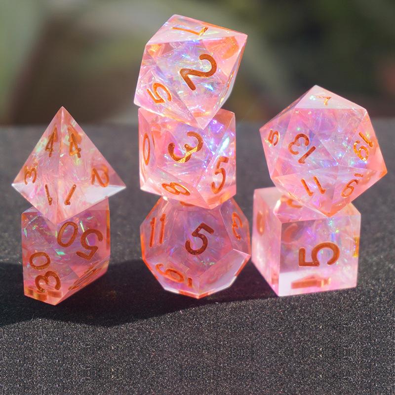 七粒多面骰子套装