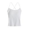 Chicas Calientes Camisola Sexy Halter para Mujer Verano Nuevo Diseño Tirantes Descubiertos Ajustado Top Corto