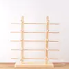 Soporte de Exhibición para Gafas de Madera Maciza, Estante de Almacenamiento para Tienda de Gafas, Accesorios de Decoración para Exhibición, Soporte para Gafas de Sol, Soporte para Gafas