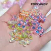 Mariposa Pintada a Mano Divertida DIY Hecho a Mano Cuentas de Agujero Recto Cadena para Teléfono Móvil Cuentas Sueltas Multicolores Lindas Combinación Pendientes de Moda Joyería
